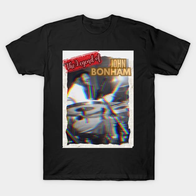 The Legend of John Bonham T-Shirt by Katab_Marbun